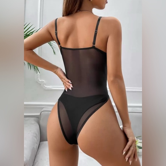 NEW Cami Lace Bustier Bodysuit Lingerie - Picture 3 of 4